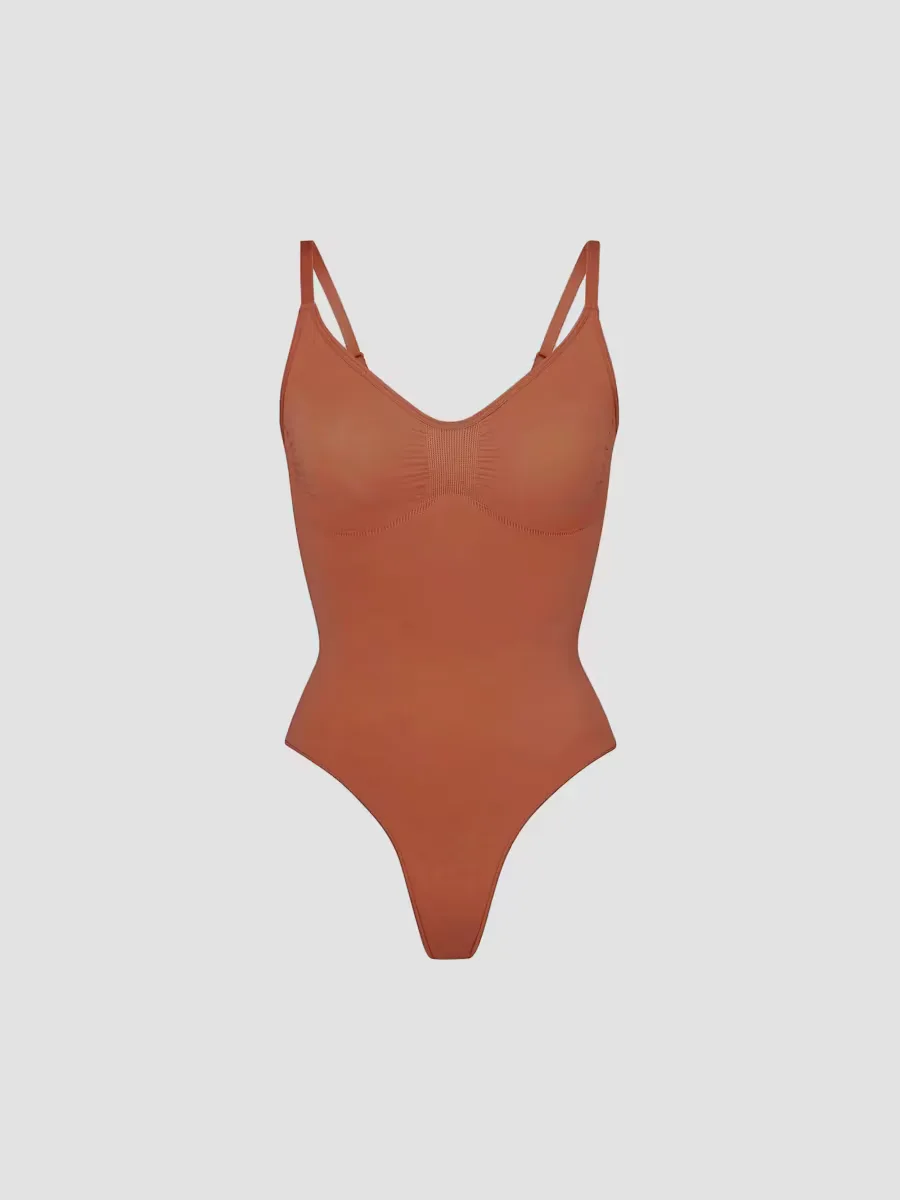 Seamless Sculpt Thong Bodysuit by SKIMS
