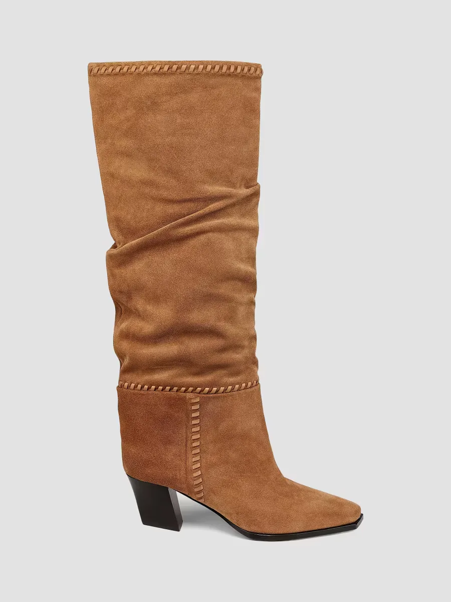 Hart 60MM Suede Knee Boots by Jimmy Choo