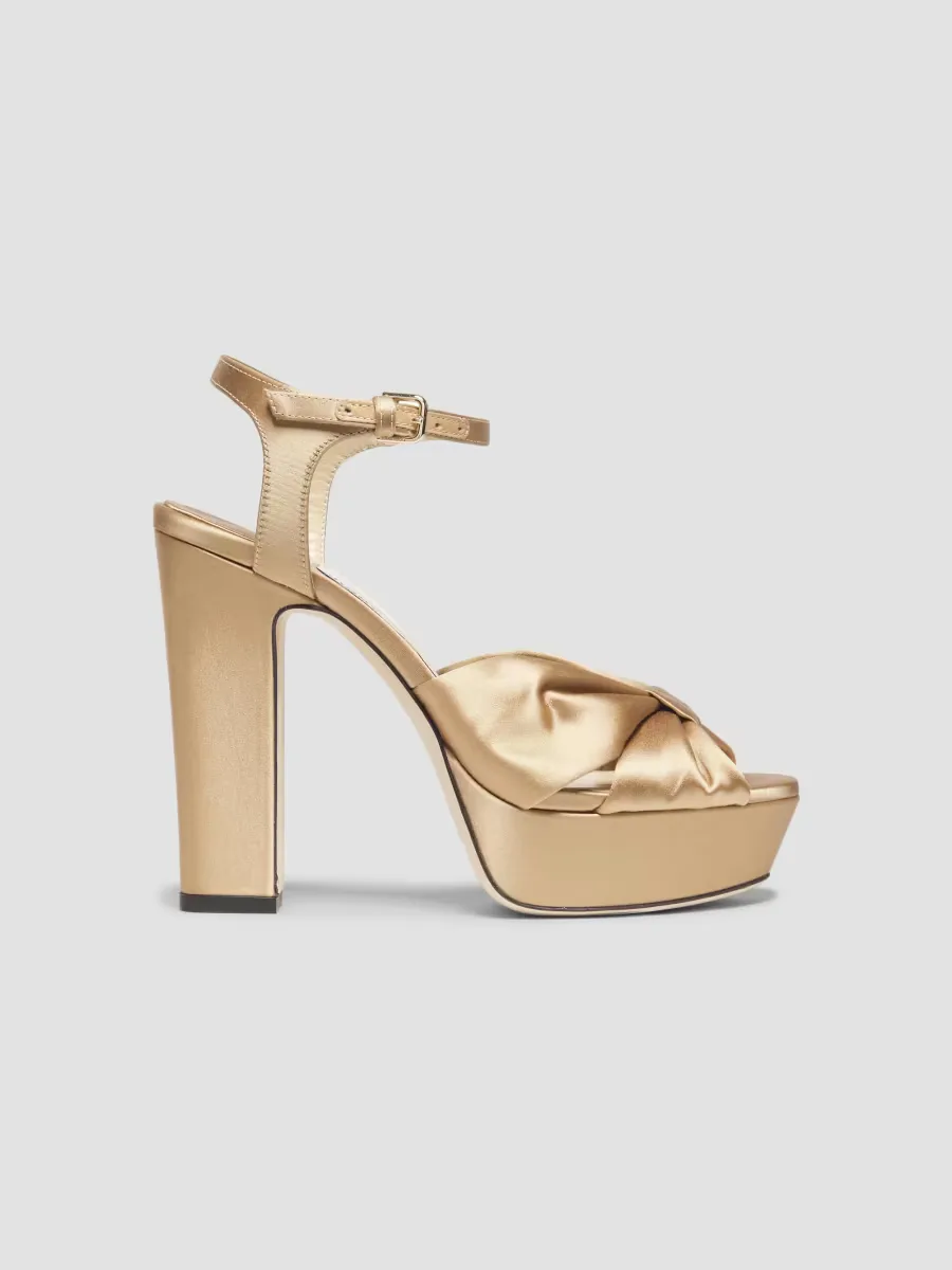 Heloise 120MM Satin Platform Sandals