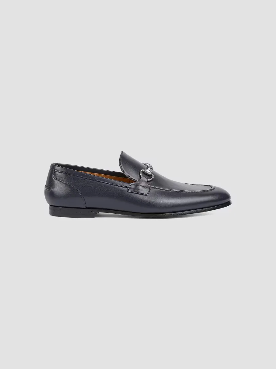 Jordaan Horsebit Leather Loafers by Gucci