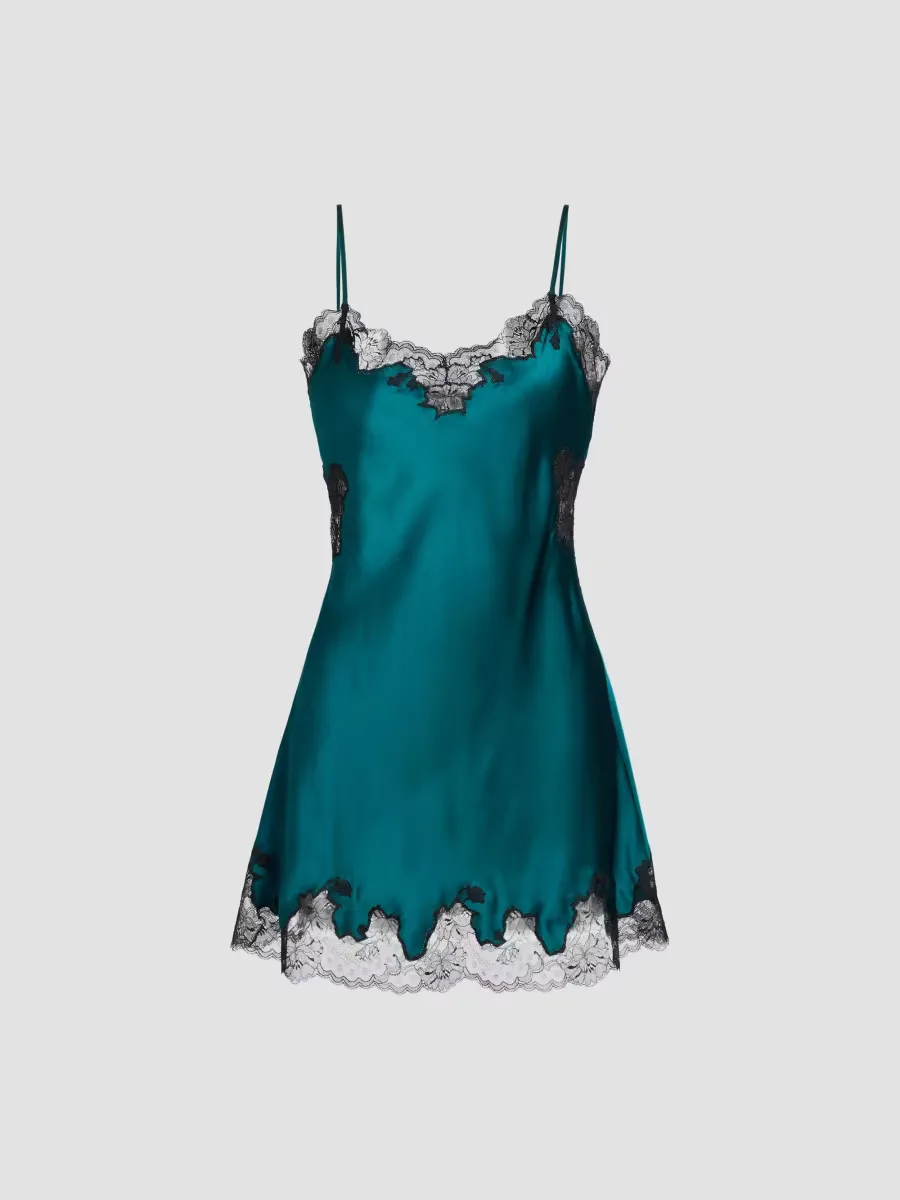 Lolita Silk & Lace Chemise by Natori