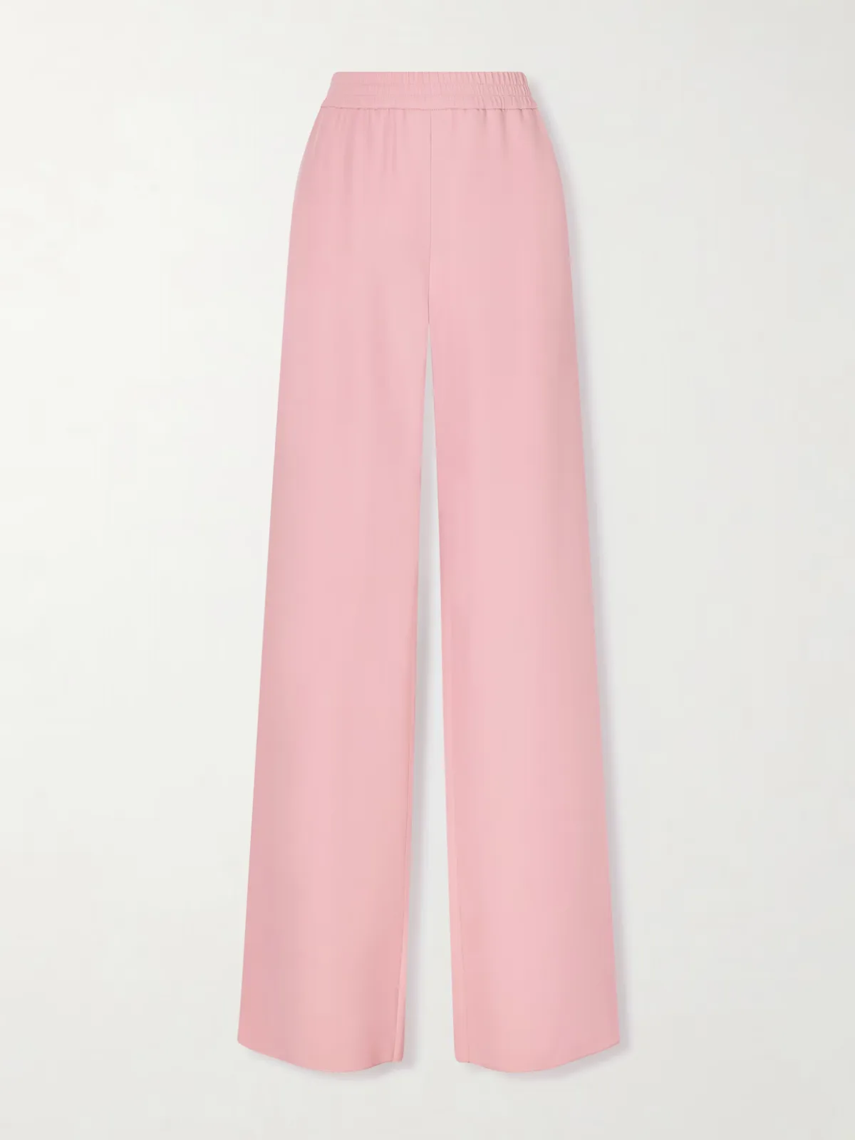 - Silk-cady Wide-leg Pants -