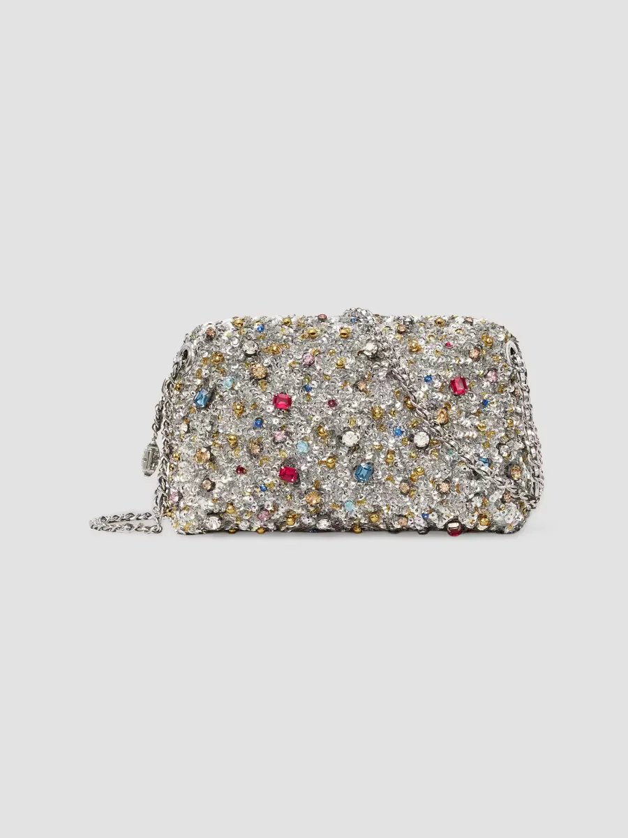 Fleming Embellished Soft Crossbody Bag by Tory Burch
