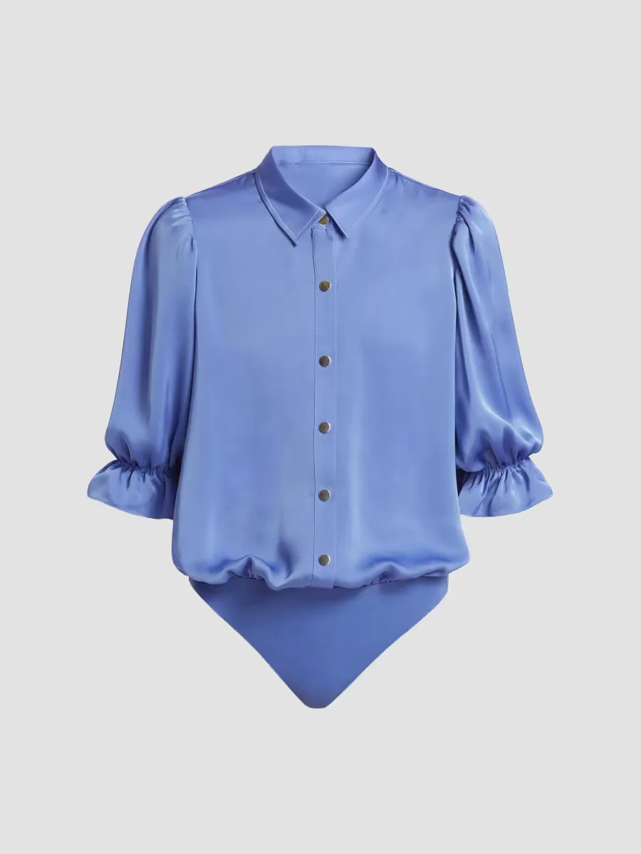 Dina Button-Front Bodysuit by Ramy Brook