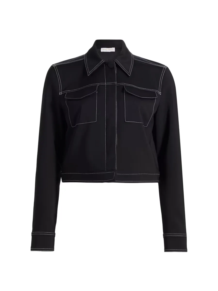 Marrie Trucker Jacket by Ramy Brook
