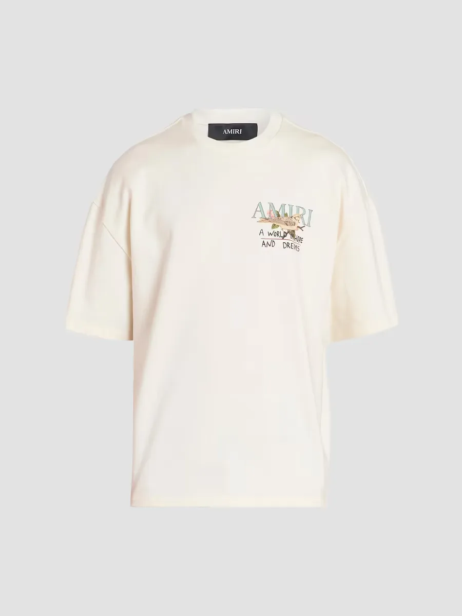 Hope & Dreams Logo Oversized T-Shirt by AMIRI