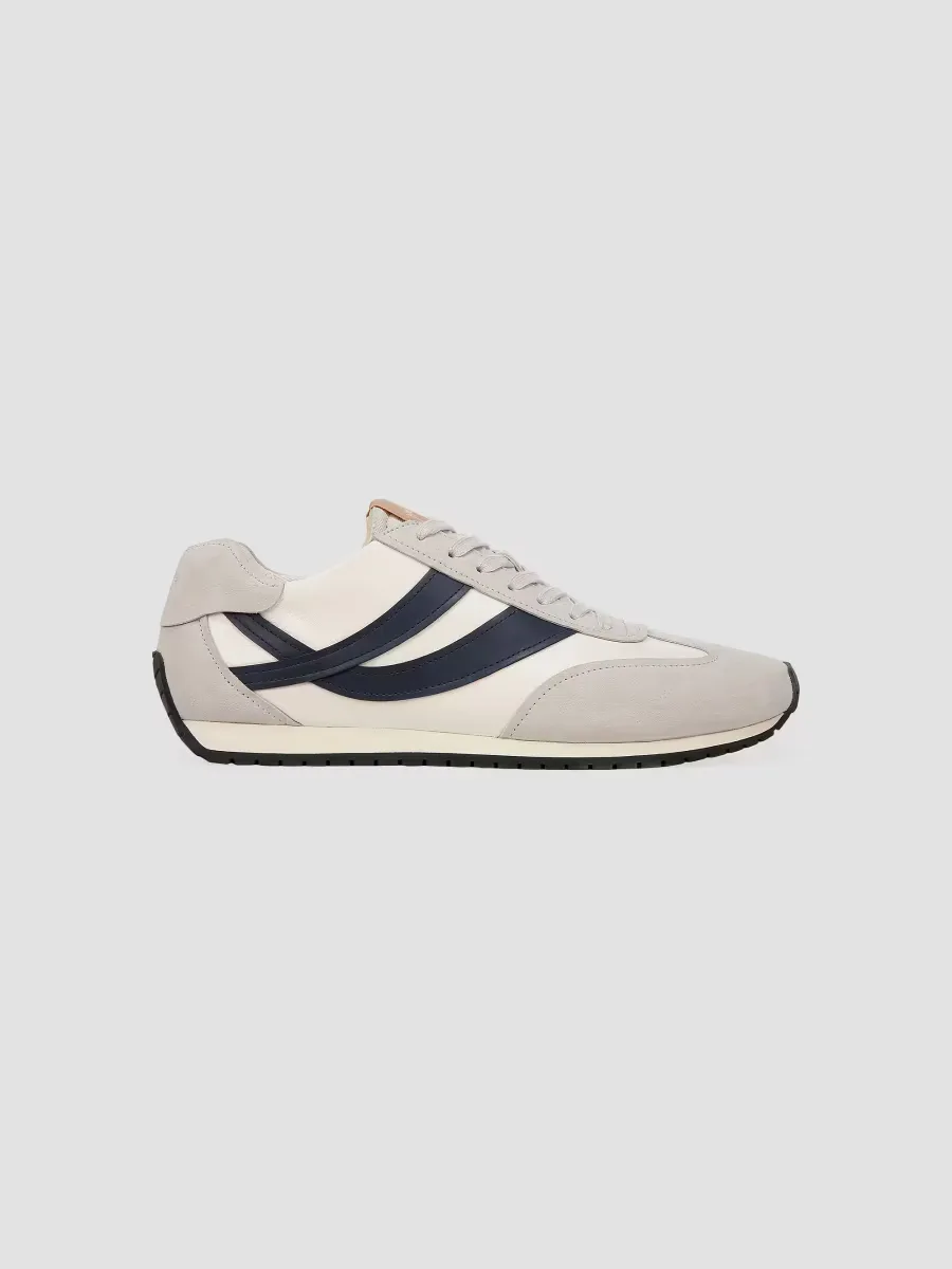 Oasis Leather & Suede Low-Top Sneakers