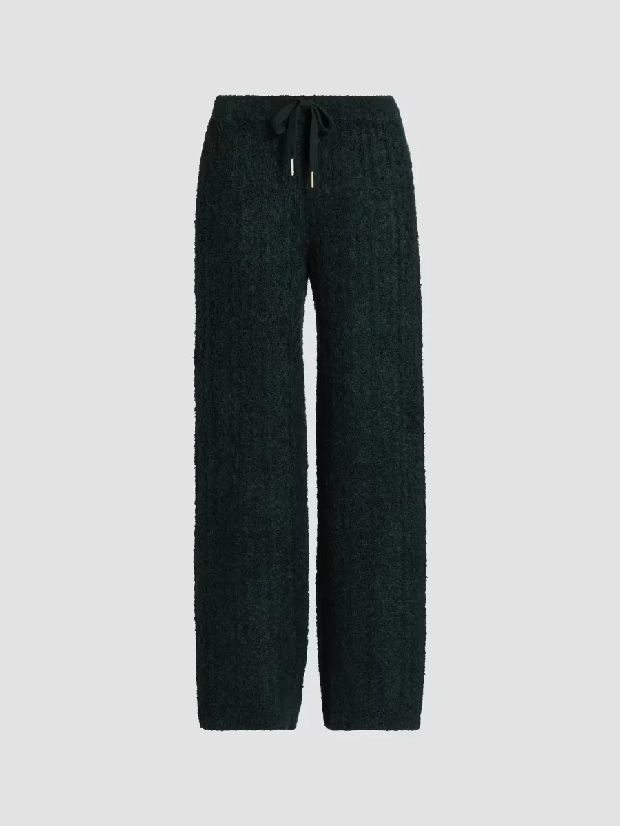 Cable-Knit Drawstring Sweatpants by Stellae Dux