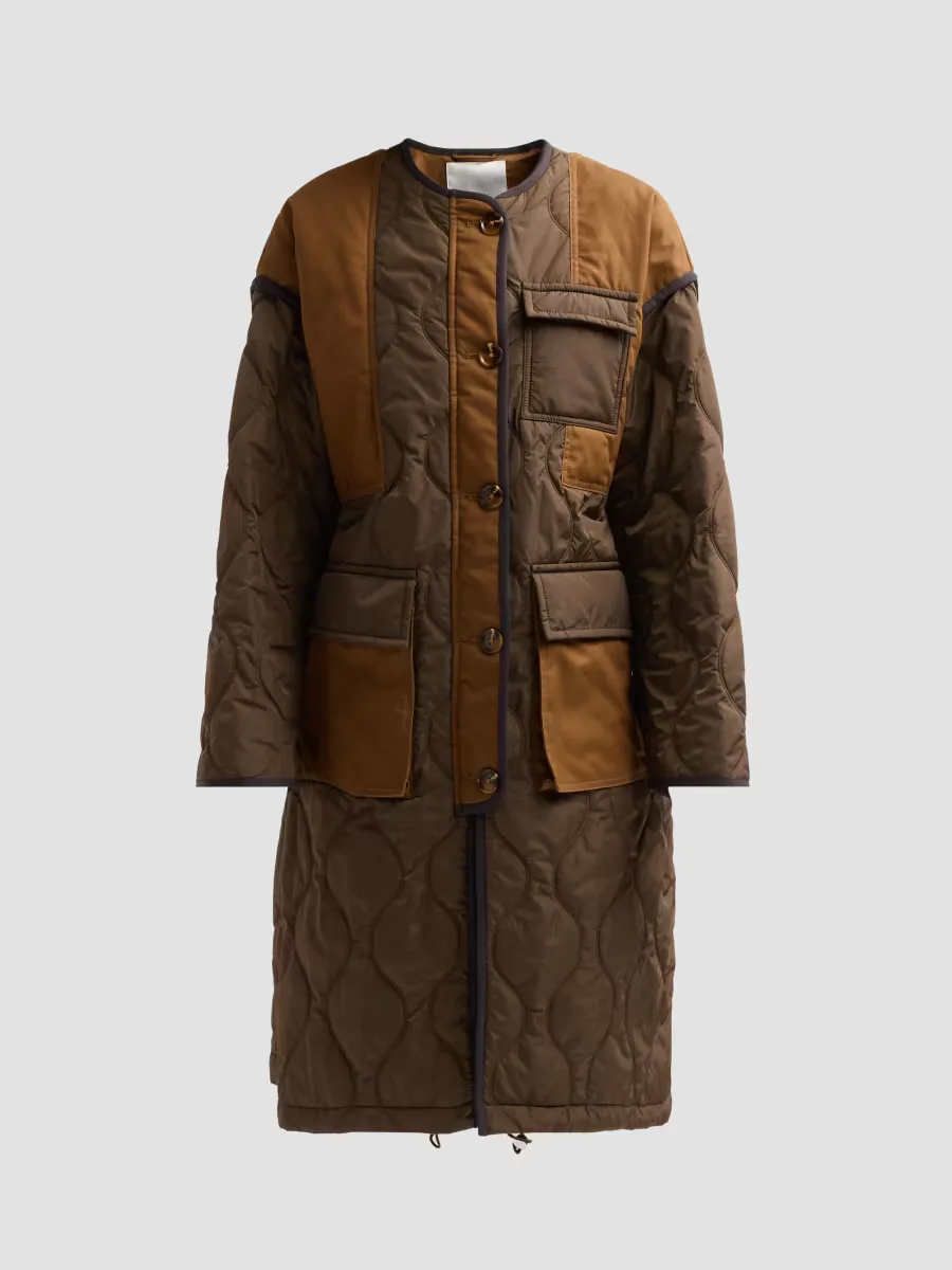 Quilted Nylon Combo Coat by 3.1 Phillip Lim