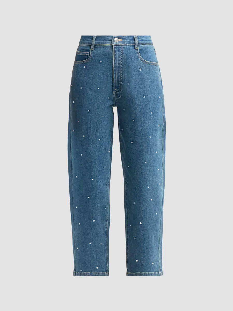 Cobel Heart Crystal Jeans