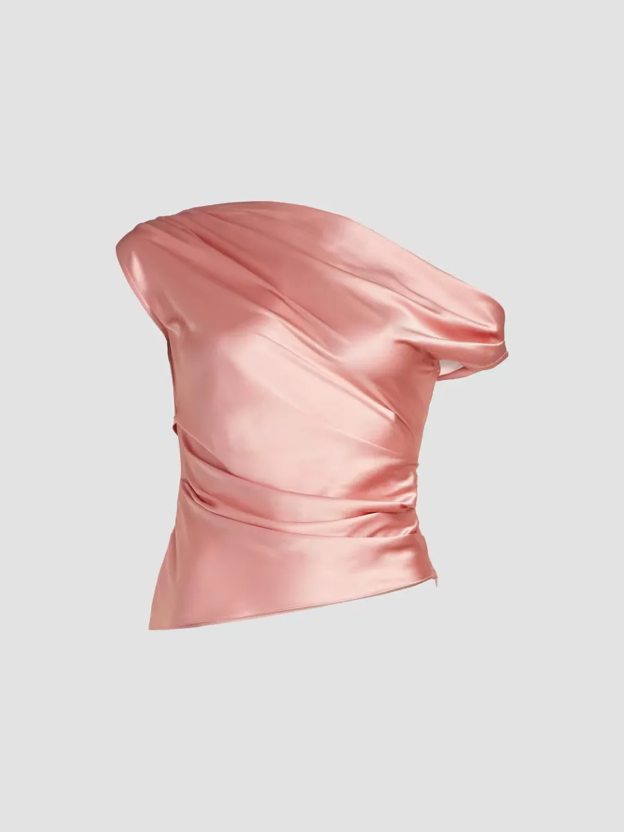 Phare Silk Top by STAUD