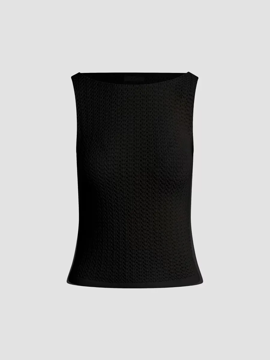 Crochet Boatneck Tank by Joe's Jeans