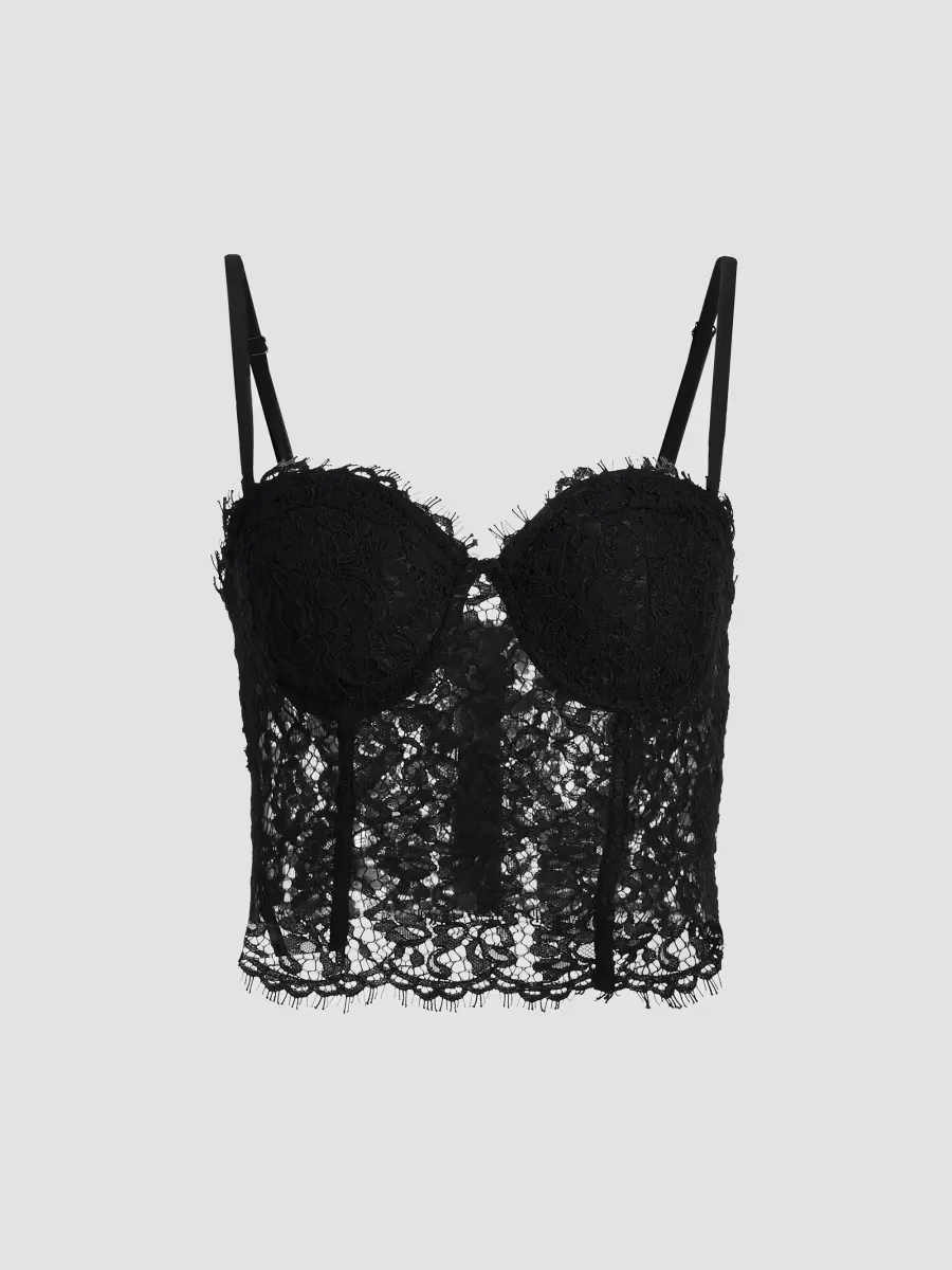 Raquel Lace Bustier by L'AGENCE