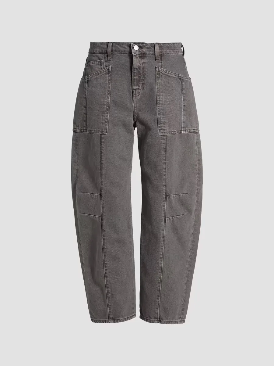 Cody Rodeo Barrel-Leg Jeans by L'AGENCE