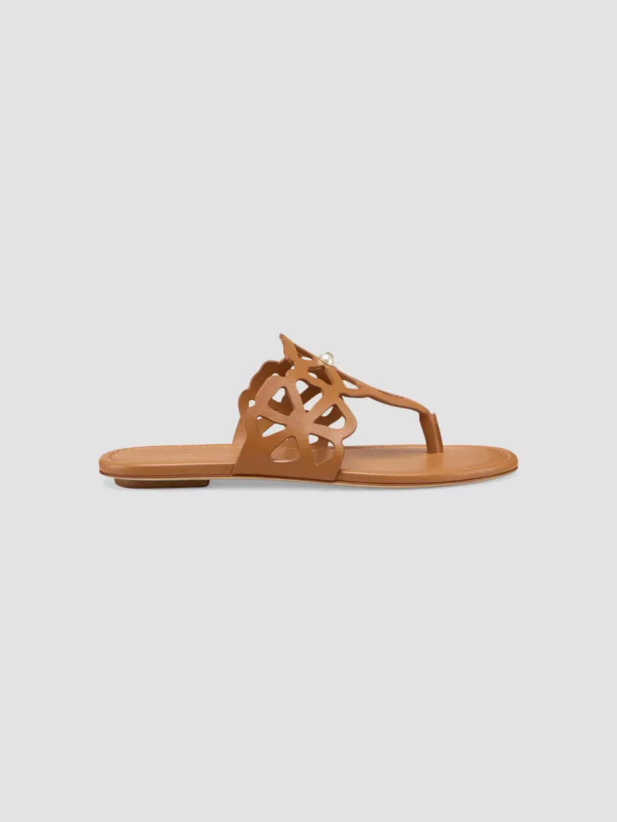 Jasmine Embellished Leather Sandals by Stuart Weitzman