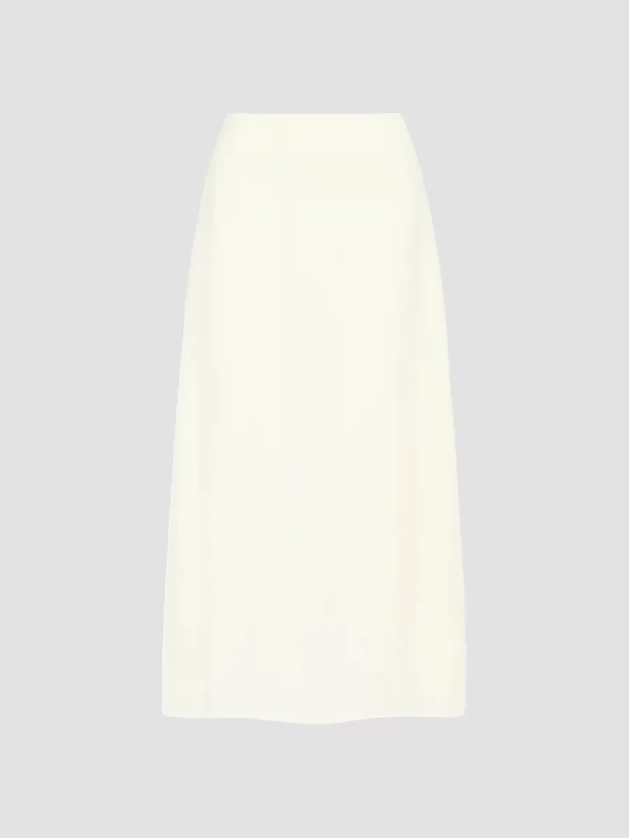 Linen A-Line Midi-Skirt by TWP
