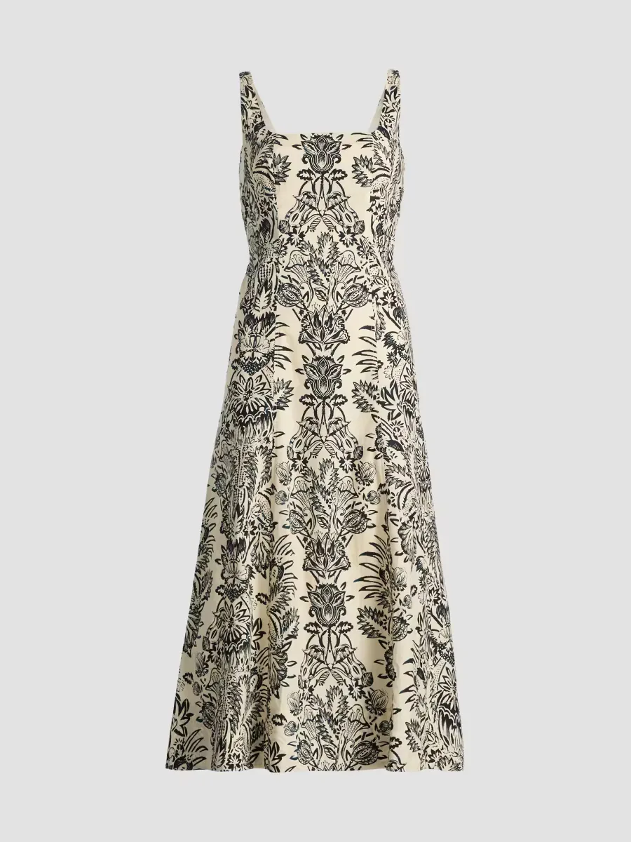 Natali Printed Cotton Midi-Dress by Ulla Johnson