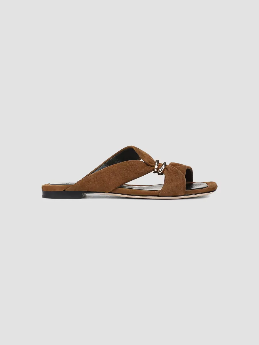 Vilma Suede Slide Sandals by Vince