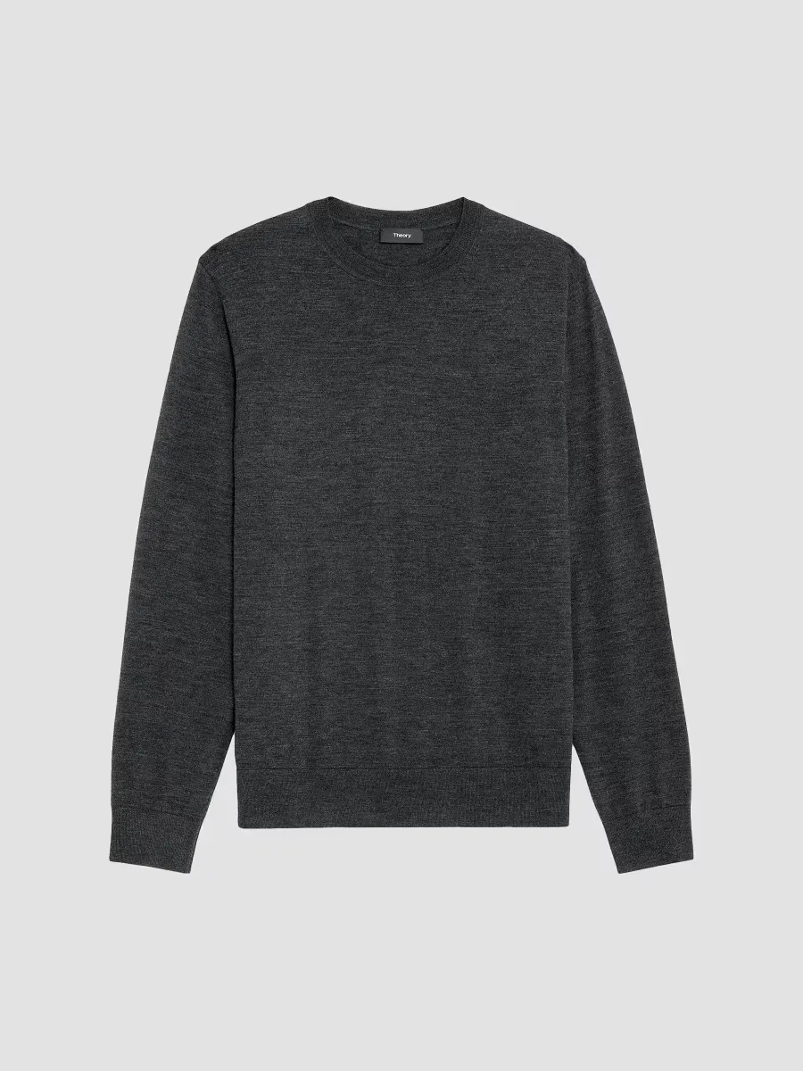 Wool Crewneck Sweater by Theory