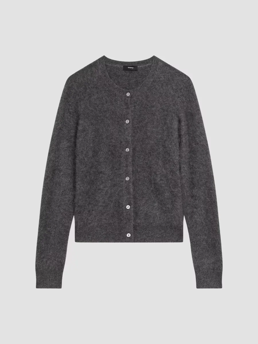 Brushed Cashmere Cardigan by Theory
