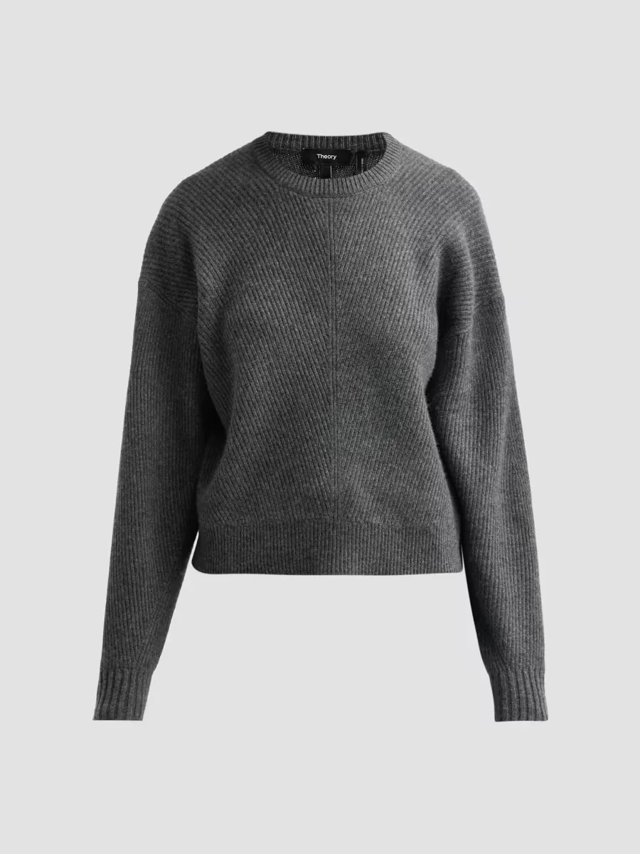 Textured Cashmere Sweater by Theory