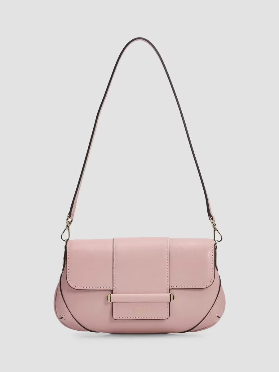 Bar Leather Chain Wallet by Jimmy Choo