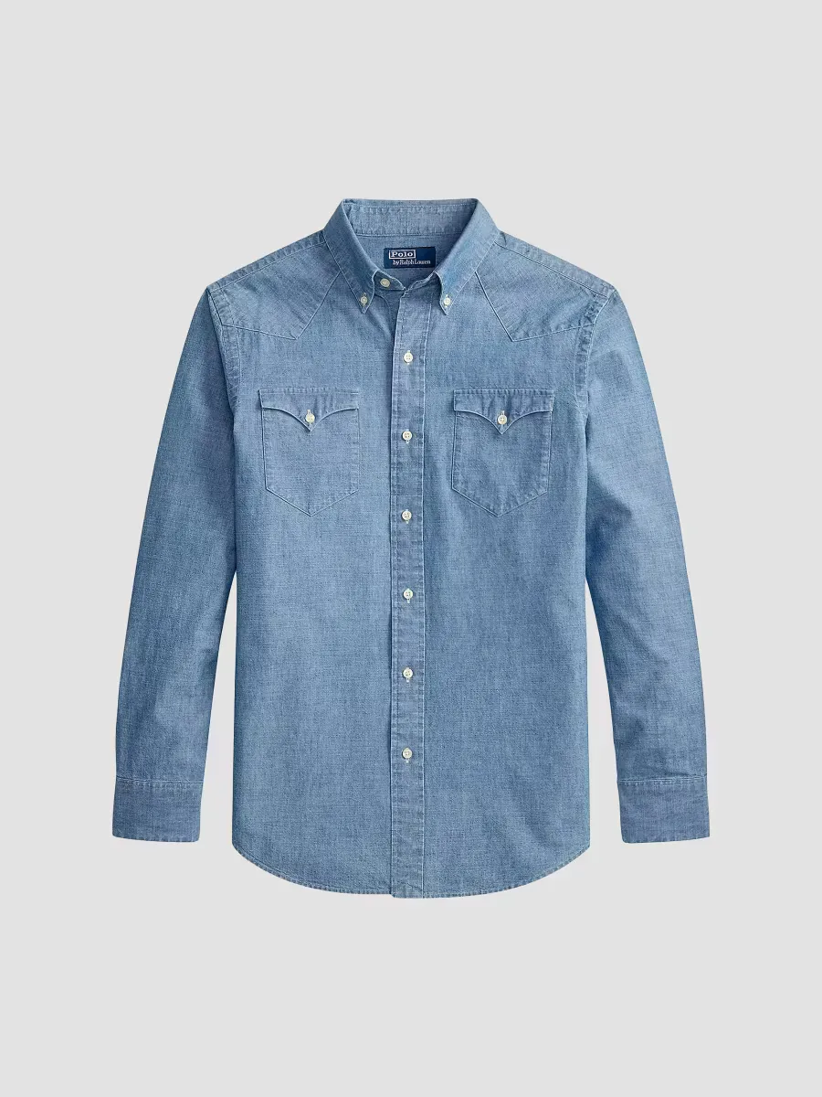 Chambray Button-Front Shirt by Polo Ralph Lauren