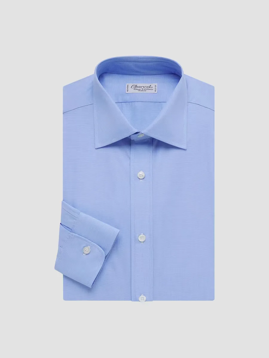 Solid Poplin Dress Shirt by Charvet