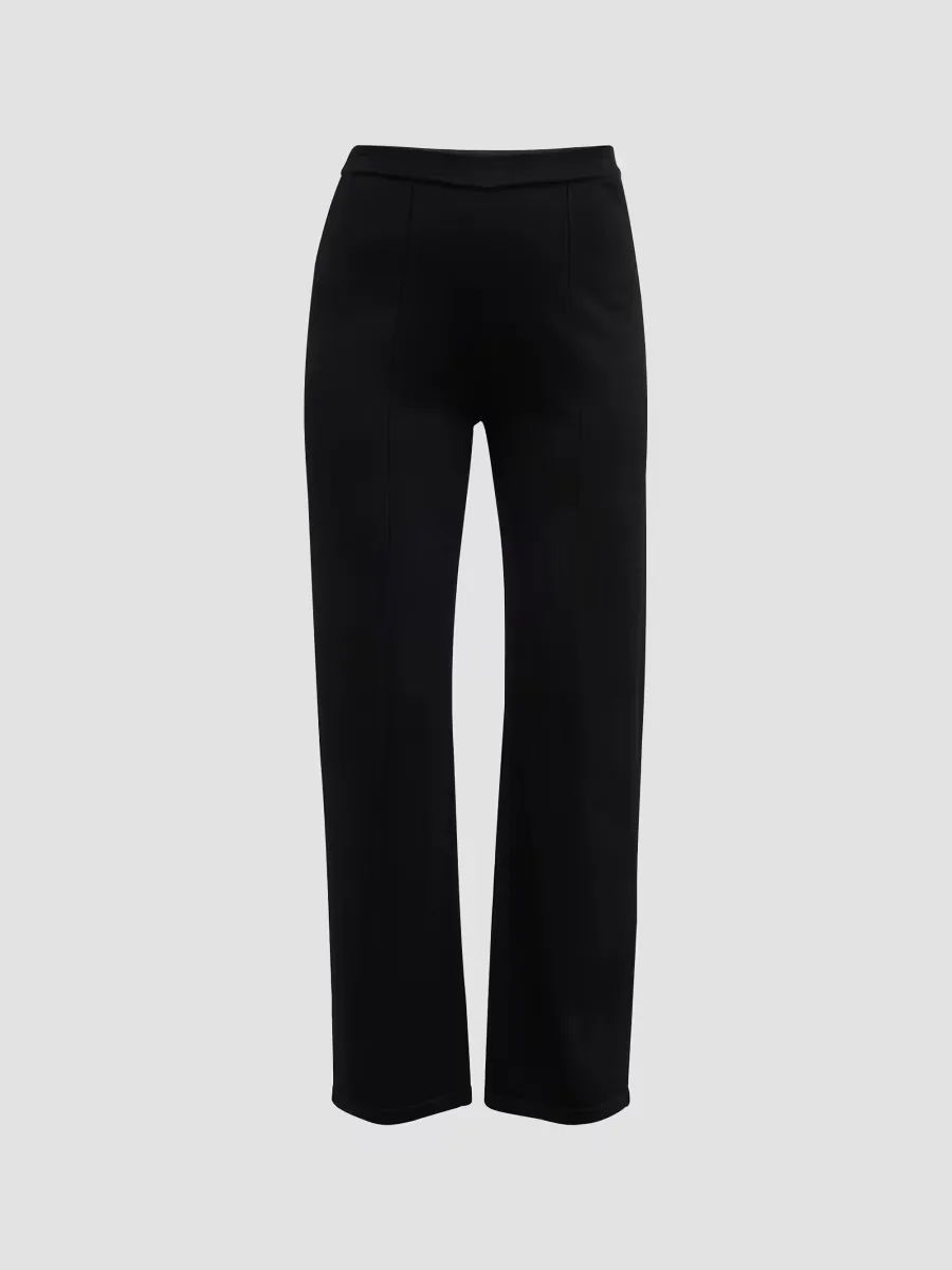 Santiago Knit Straight-Leg Pants by St. John