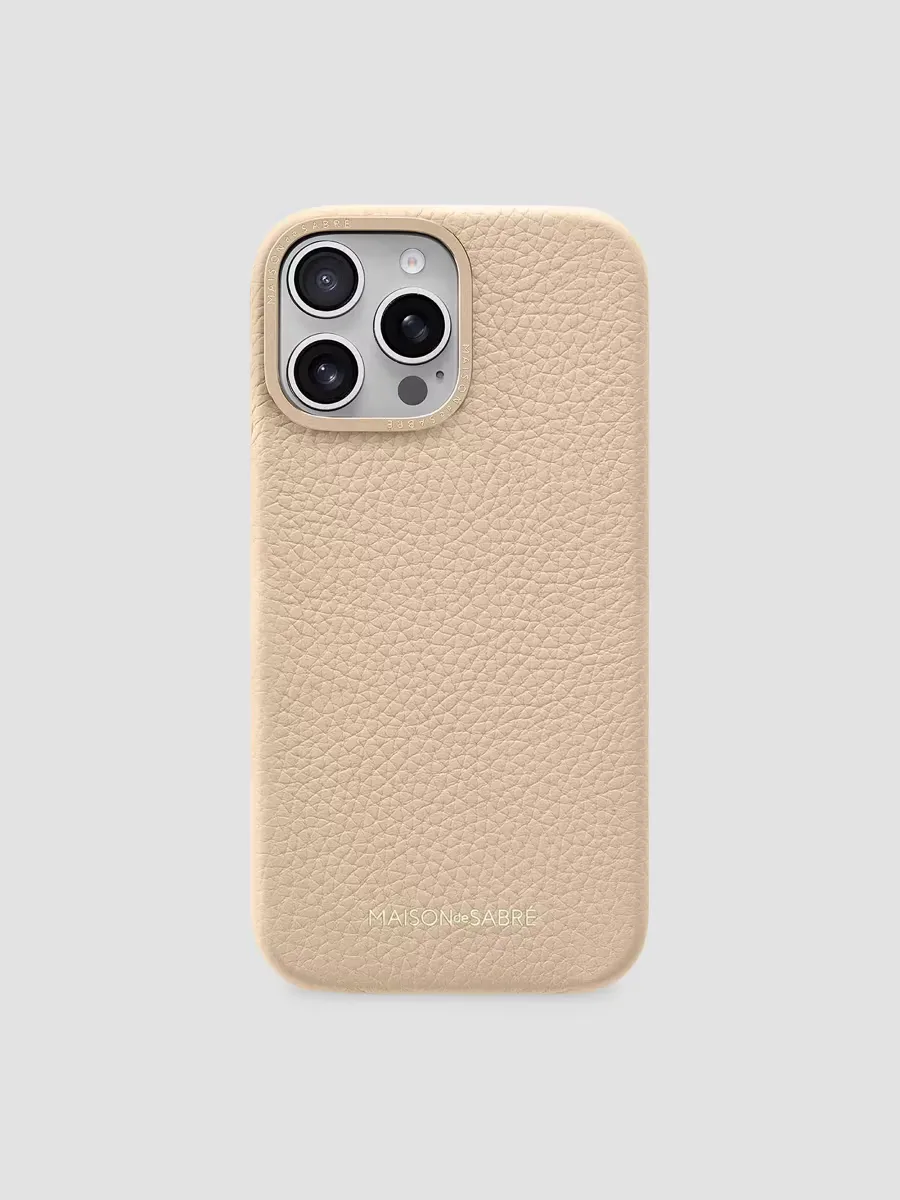 Maison De Sabre Leather Phone Case (iPhone 16 Pro) by Sabre