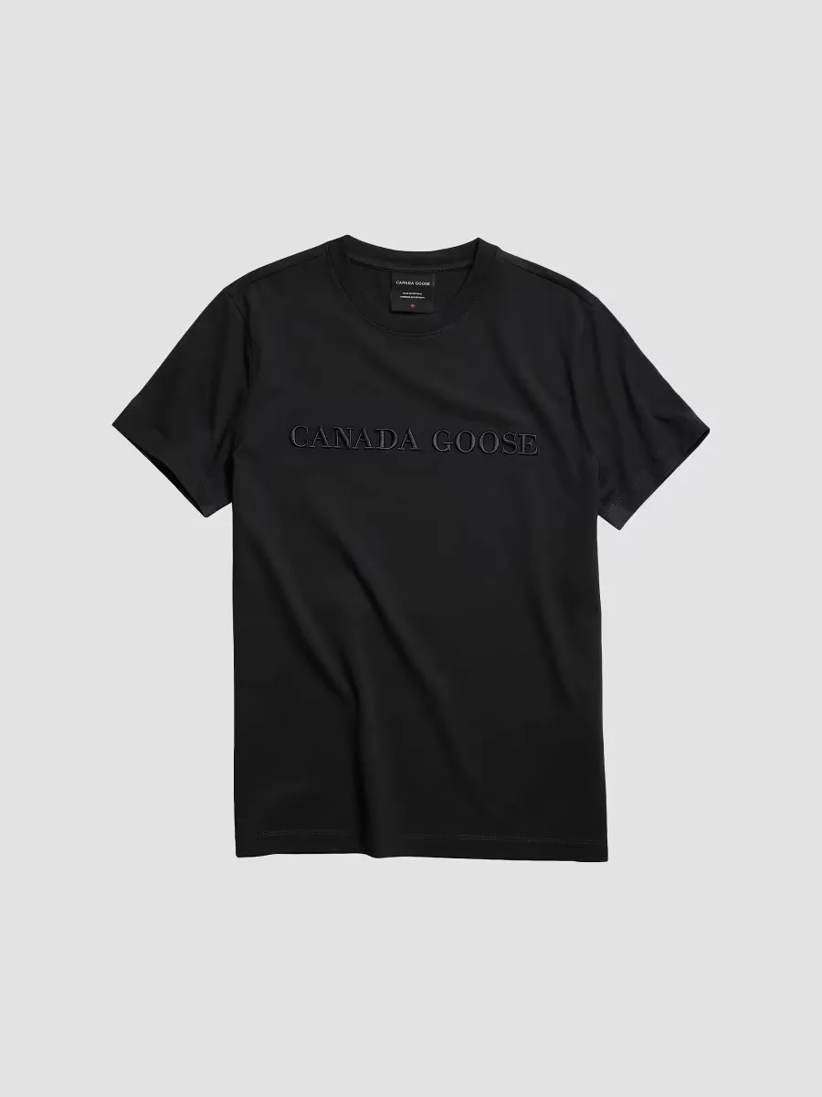 Emersen Embroidered Cotton T-Shirt by Canada Goose