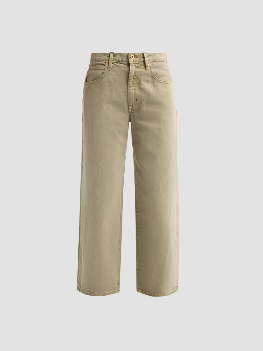 Hunter Crop Wide-Leg Pants by SLVRLAKE