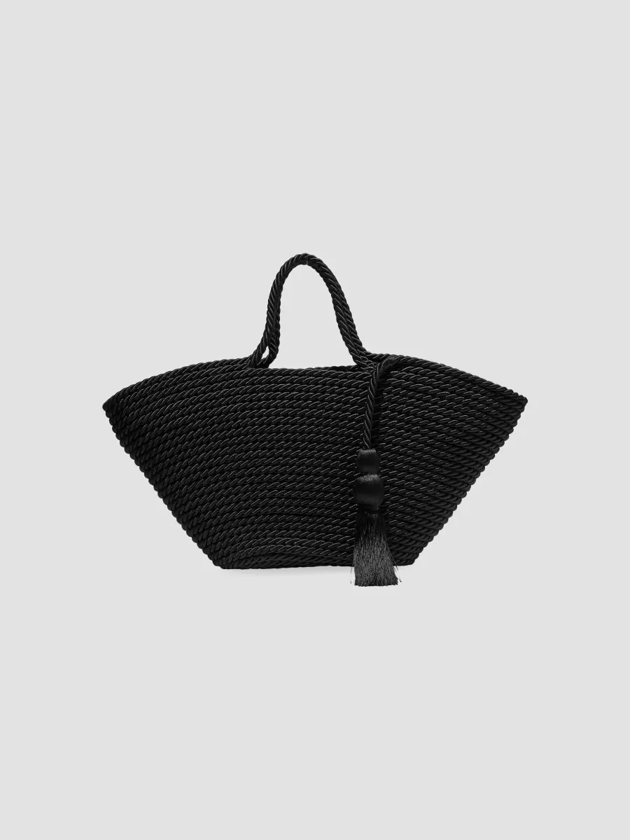 Lupe Small Rope Tote Bag by Carolina Herrera