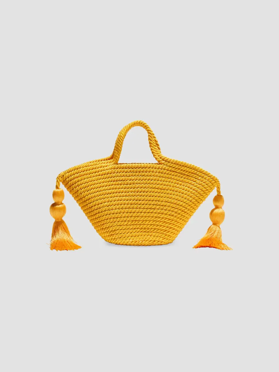 Lupe Mini Rope Tote Bag by Carolina Herrera
