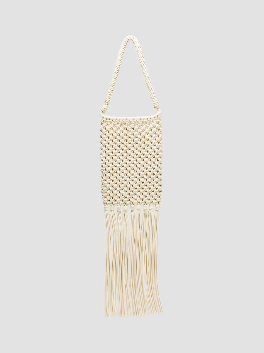 Sol Macrame Cotton Shoulder Bag
