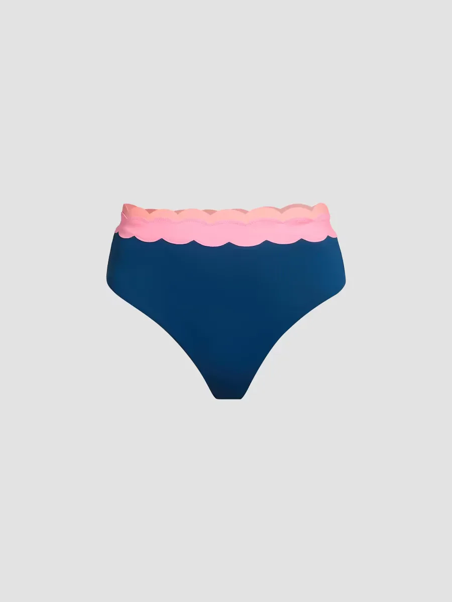 Harriet Colorblocked Bikini Bottom by Beach Riot
