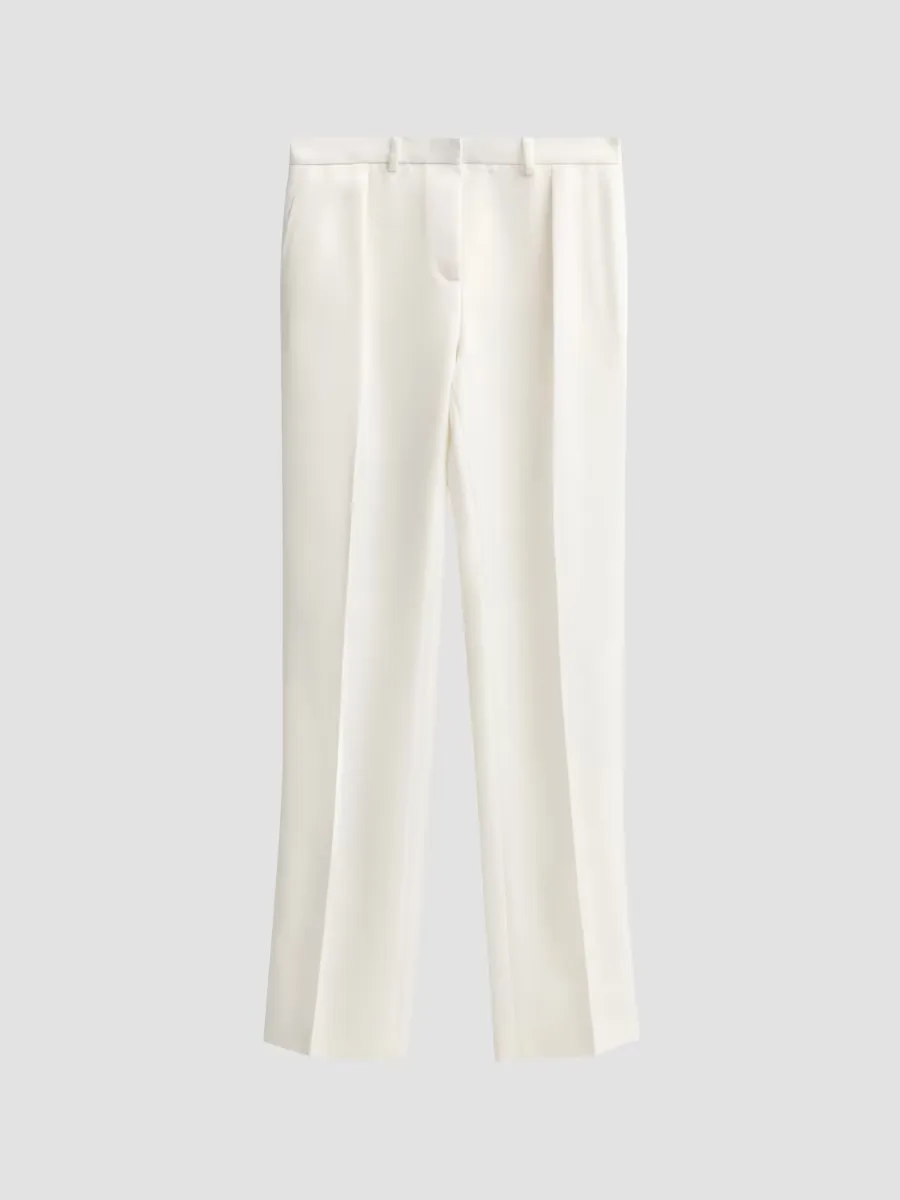 The Irving Wool-Silk Pants by Brandon Maxwell