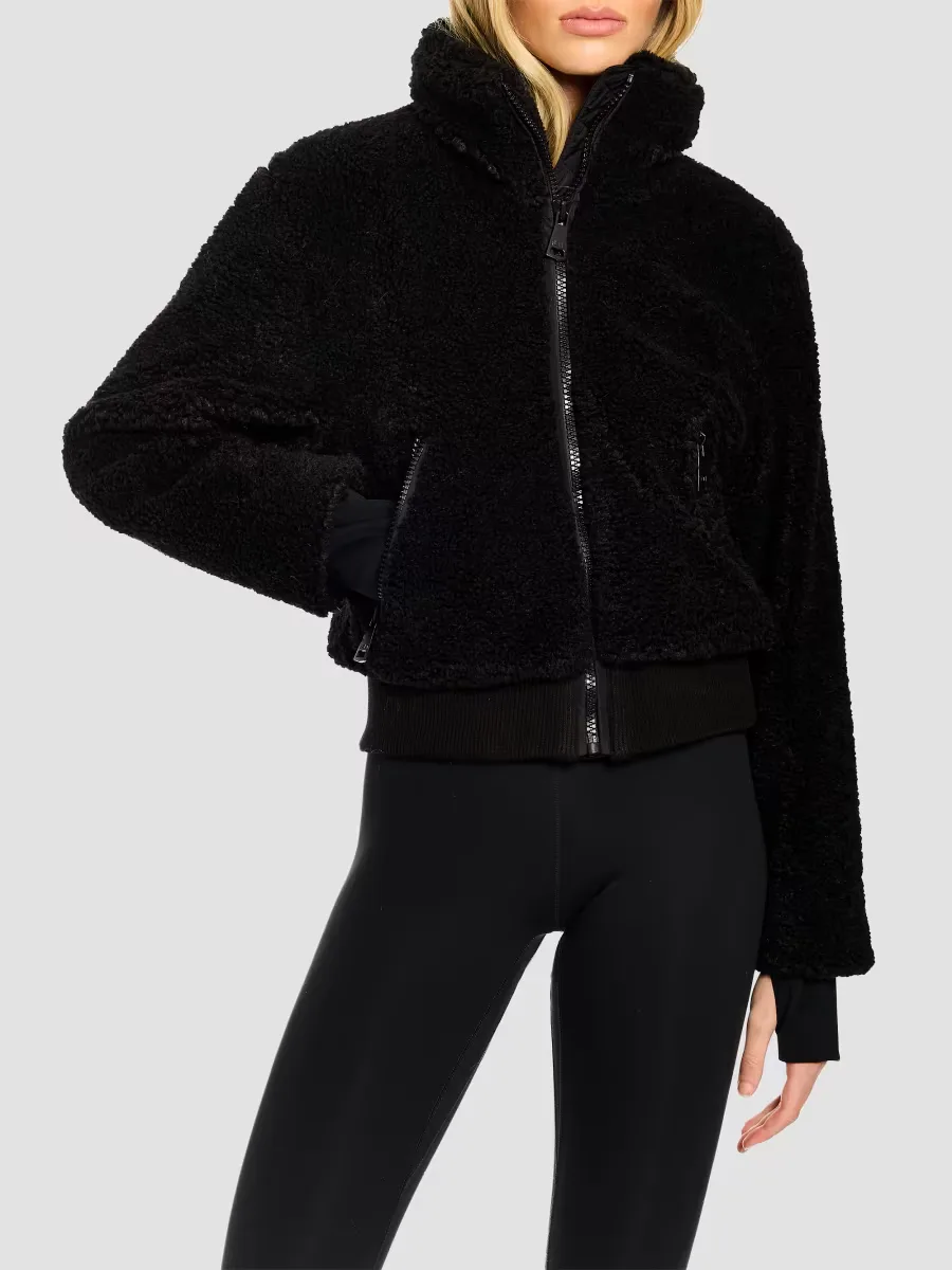 Shiloh Sherpa Bomber Jacket by S.A.M.