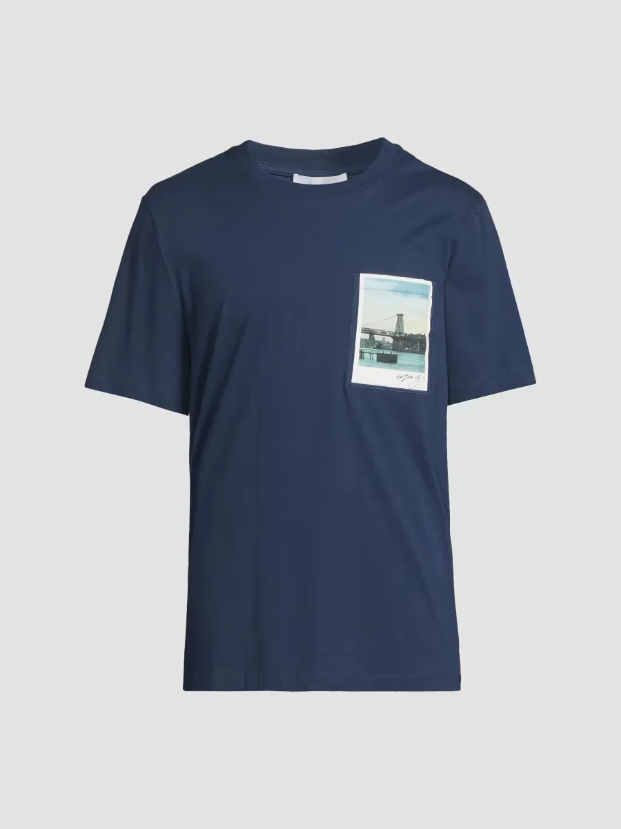 K-Postcard Photo T-Shirt by Helmut Lang
