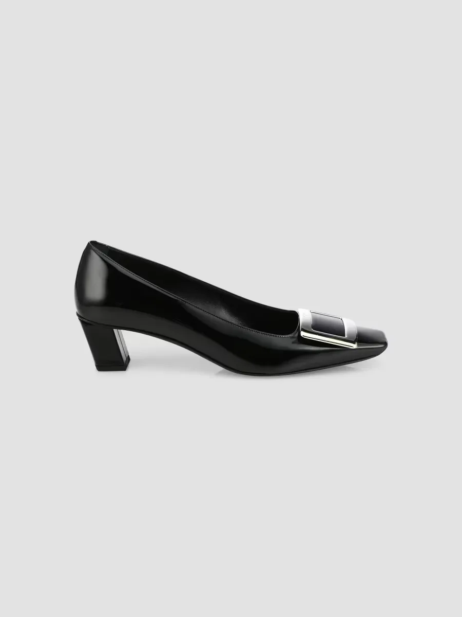 45MM Patent Leather Pumps by Roger Vivier
