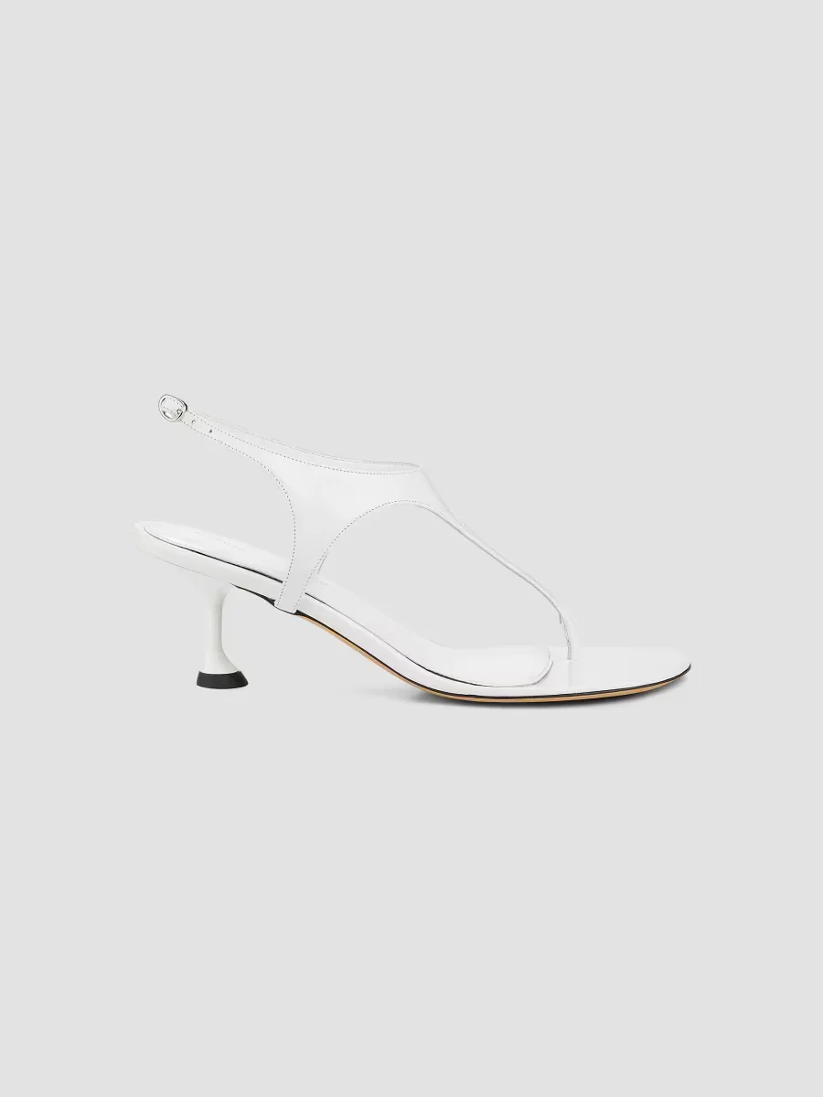 Tee 60MM Leather T-Strap Sandals by Proenza Schouler