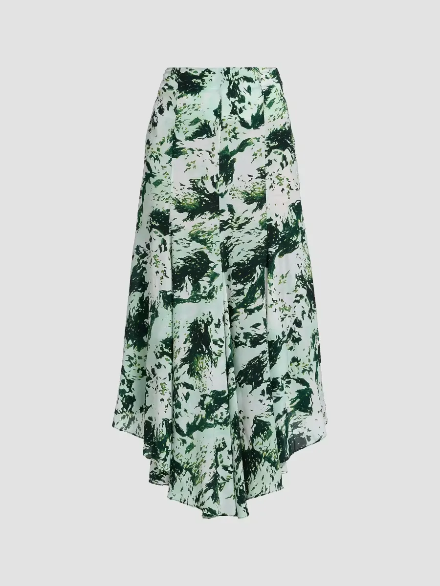 Joelle Abstract Maxi Skirt by Proenza Schouler
