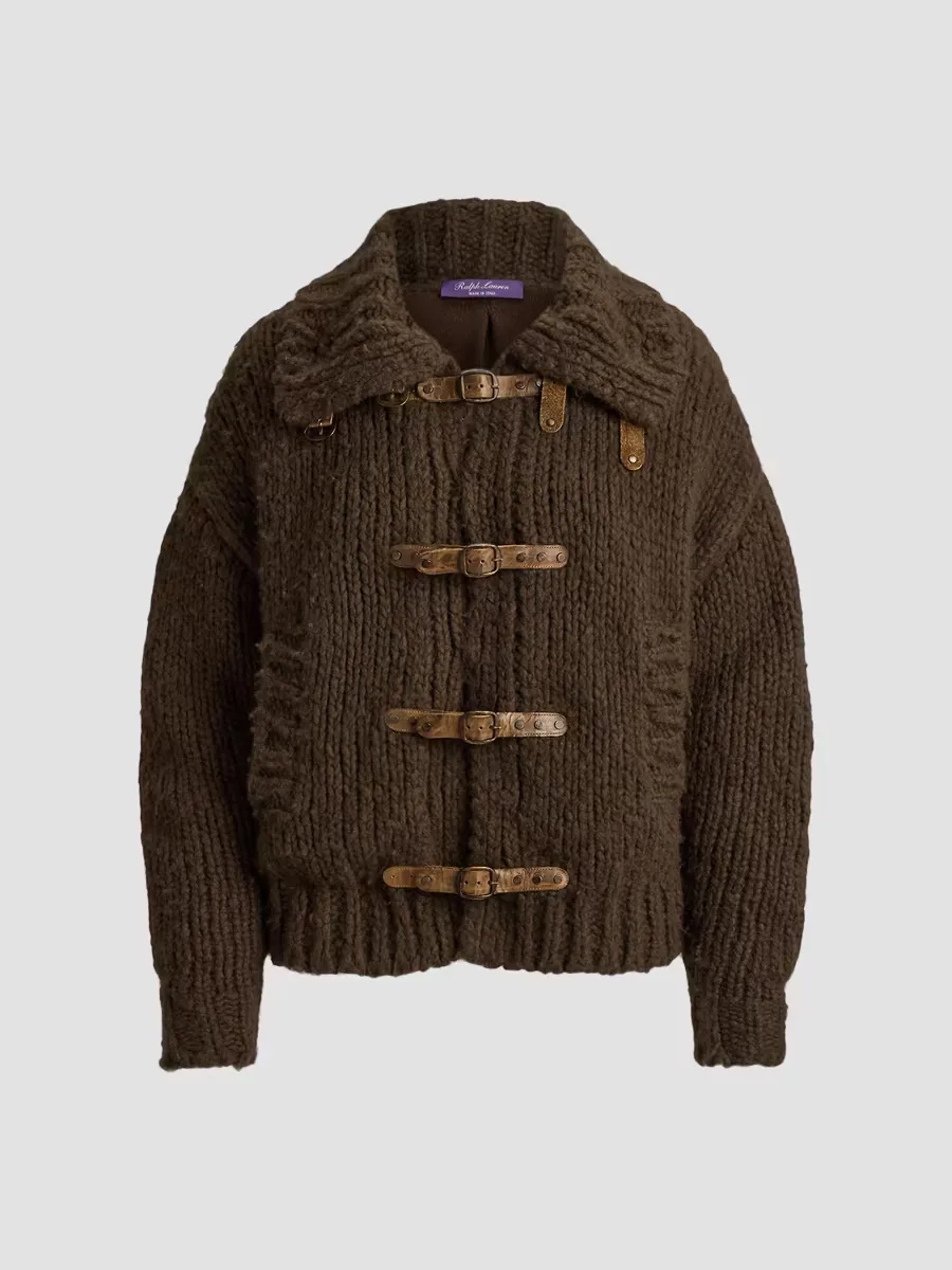 Cashmere Sweater Flight Jacket by Ralph Lauren