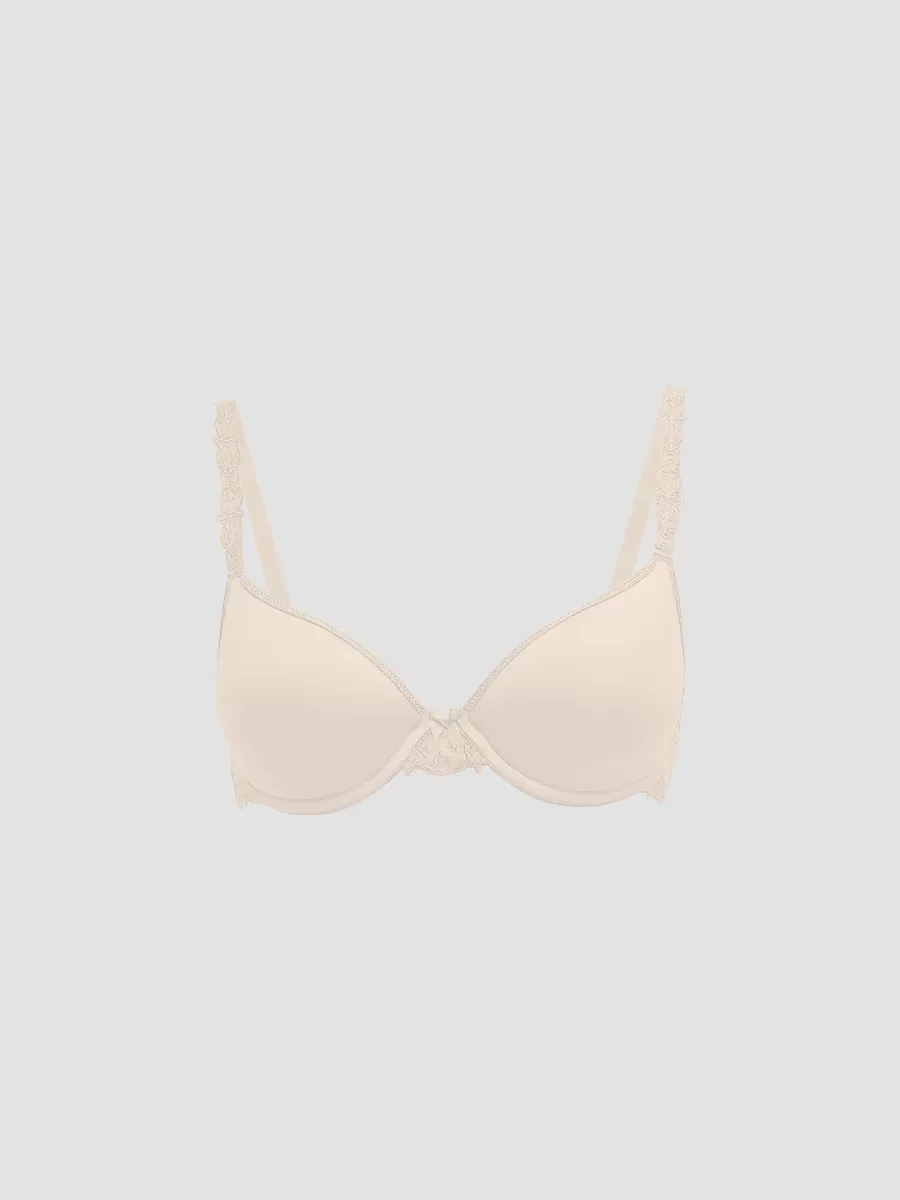 Smooth Custom-Fit Lace Trim Bra by Chantelle