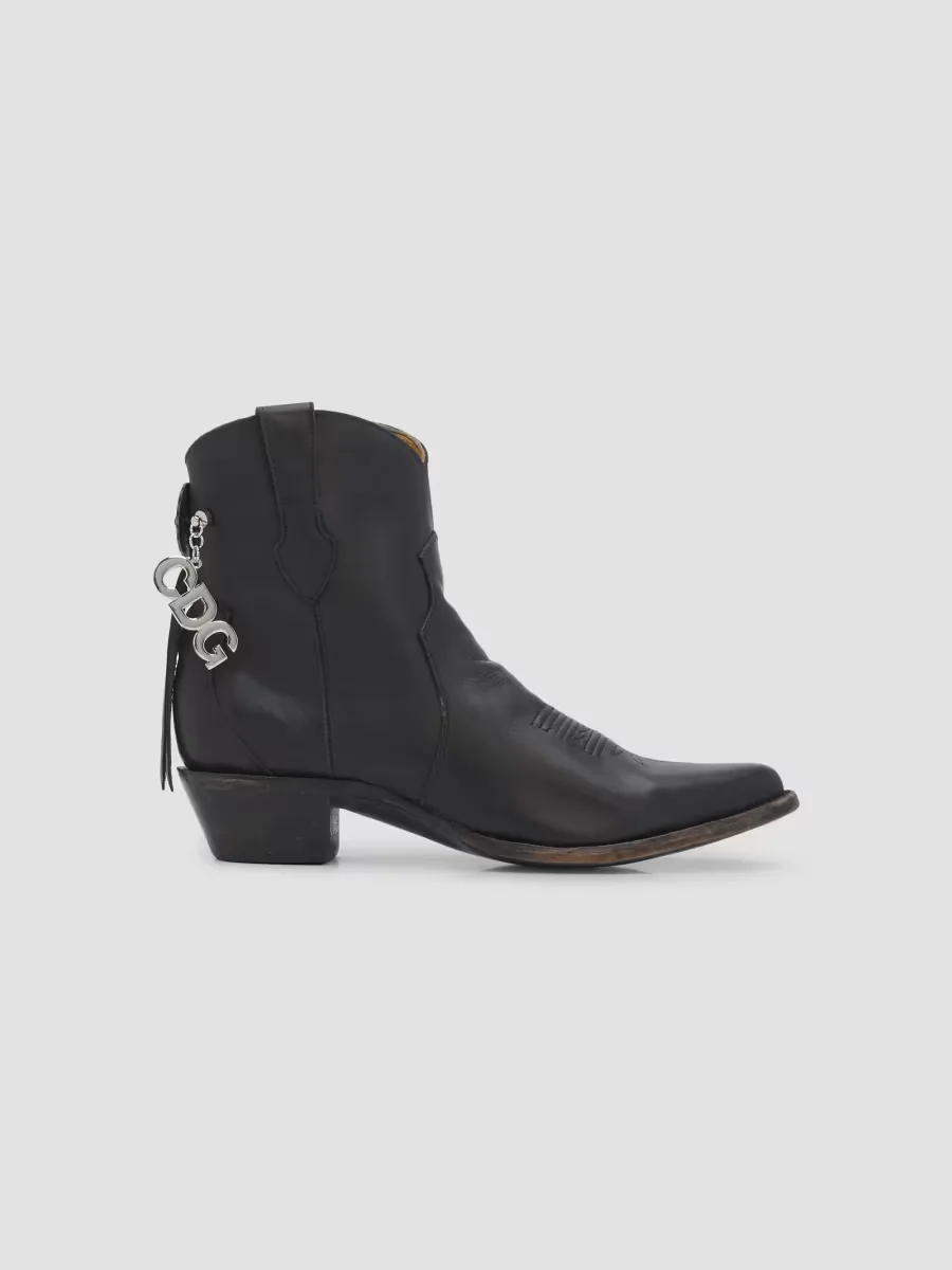 CDG x Mexicana Leather Ankle Boots by Comme des Garçons