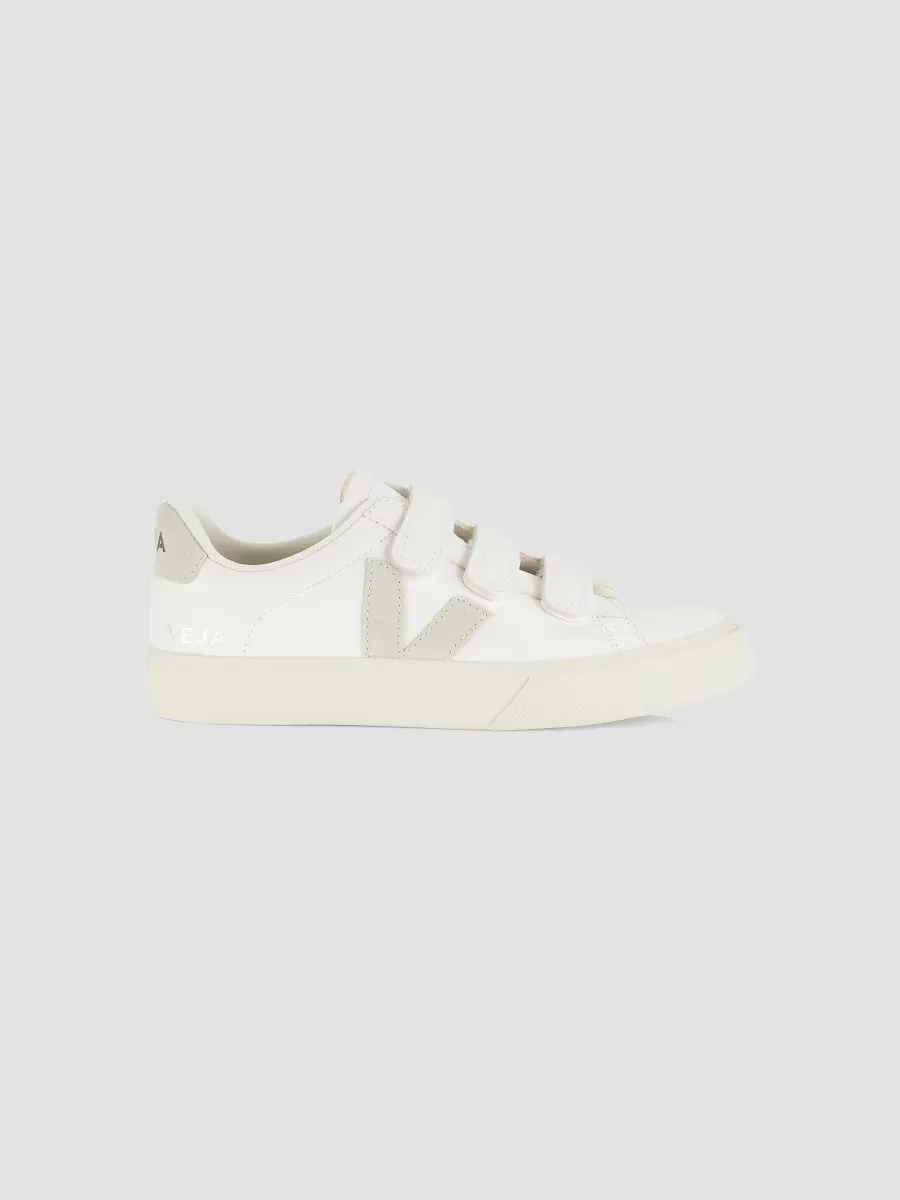 Recife Logo Leather Sneakers by VEJA