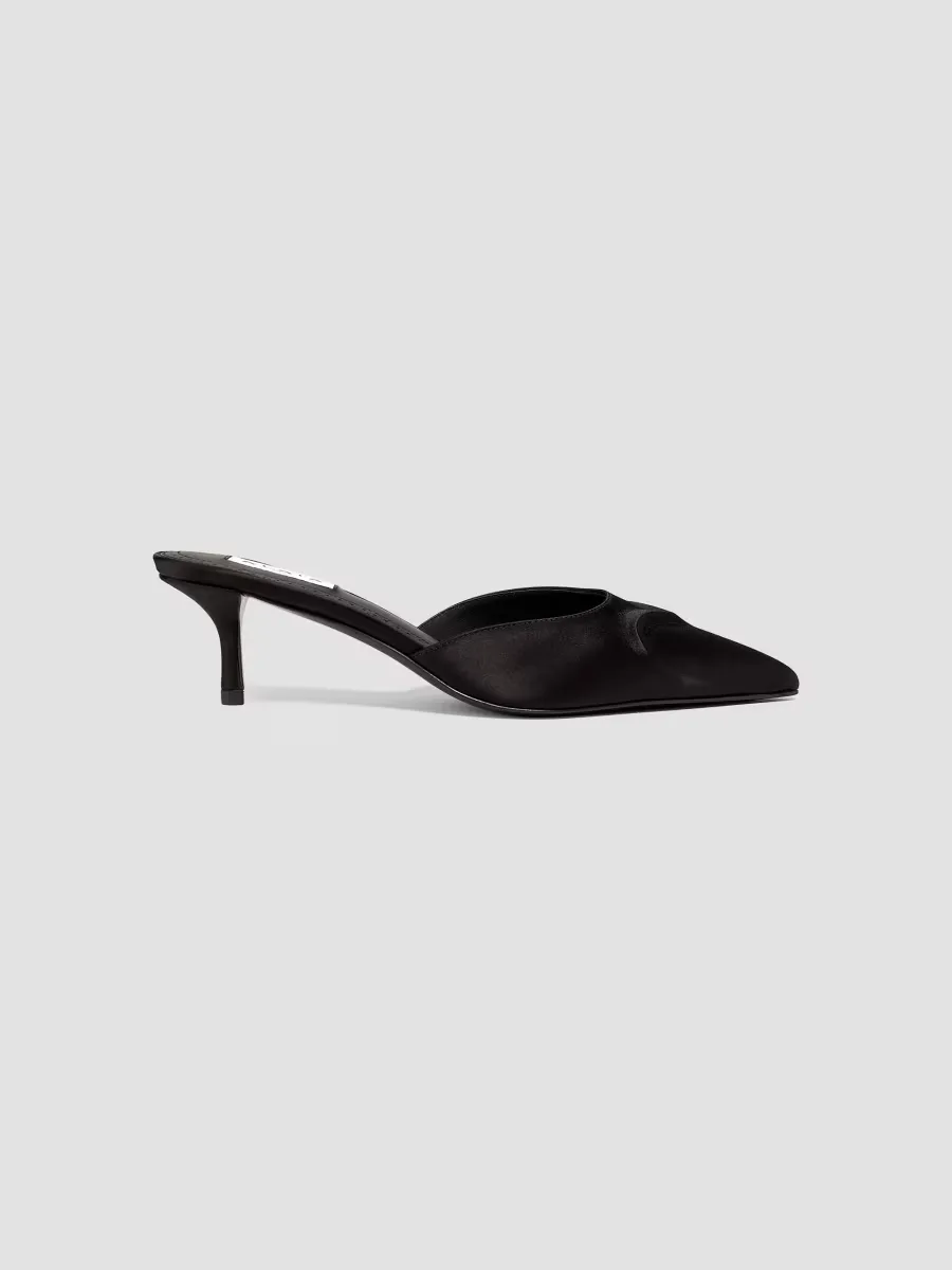 Satin 55MM Mules