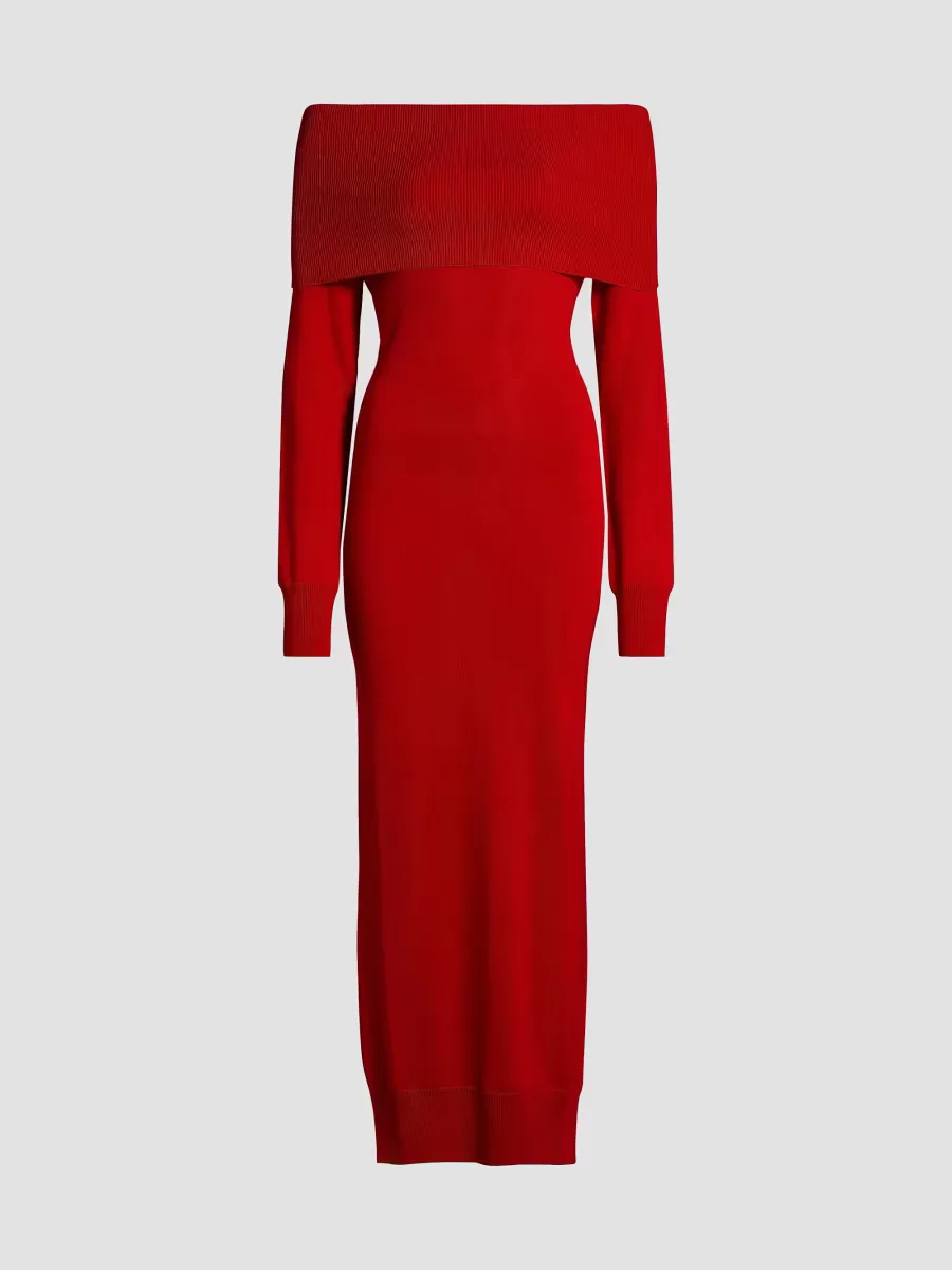 Light Wool Maxi Dress by Stella McCartney