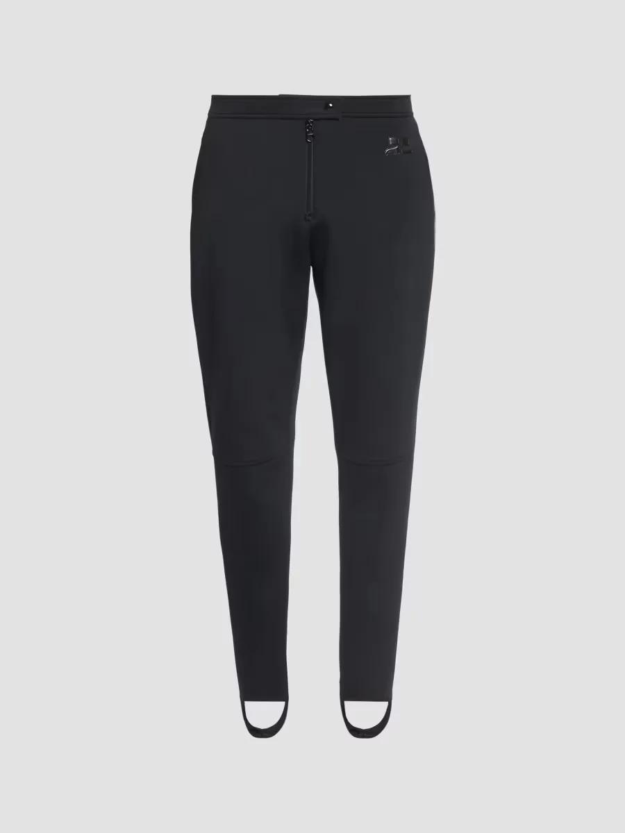 Technical Jersey Mid-Rise Straight-Leg Pants by Courreges