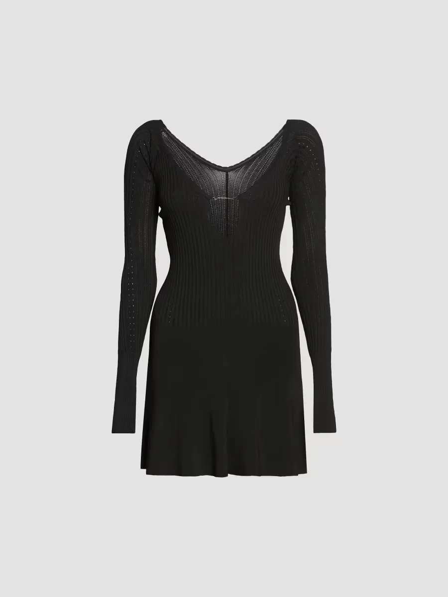 Pralu Logo Hardware Minidress by JACQUEMUS